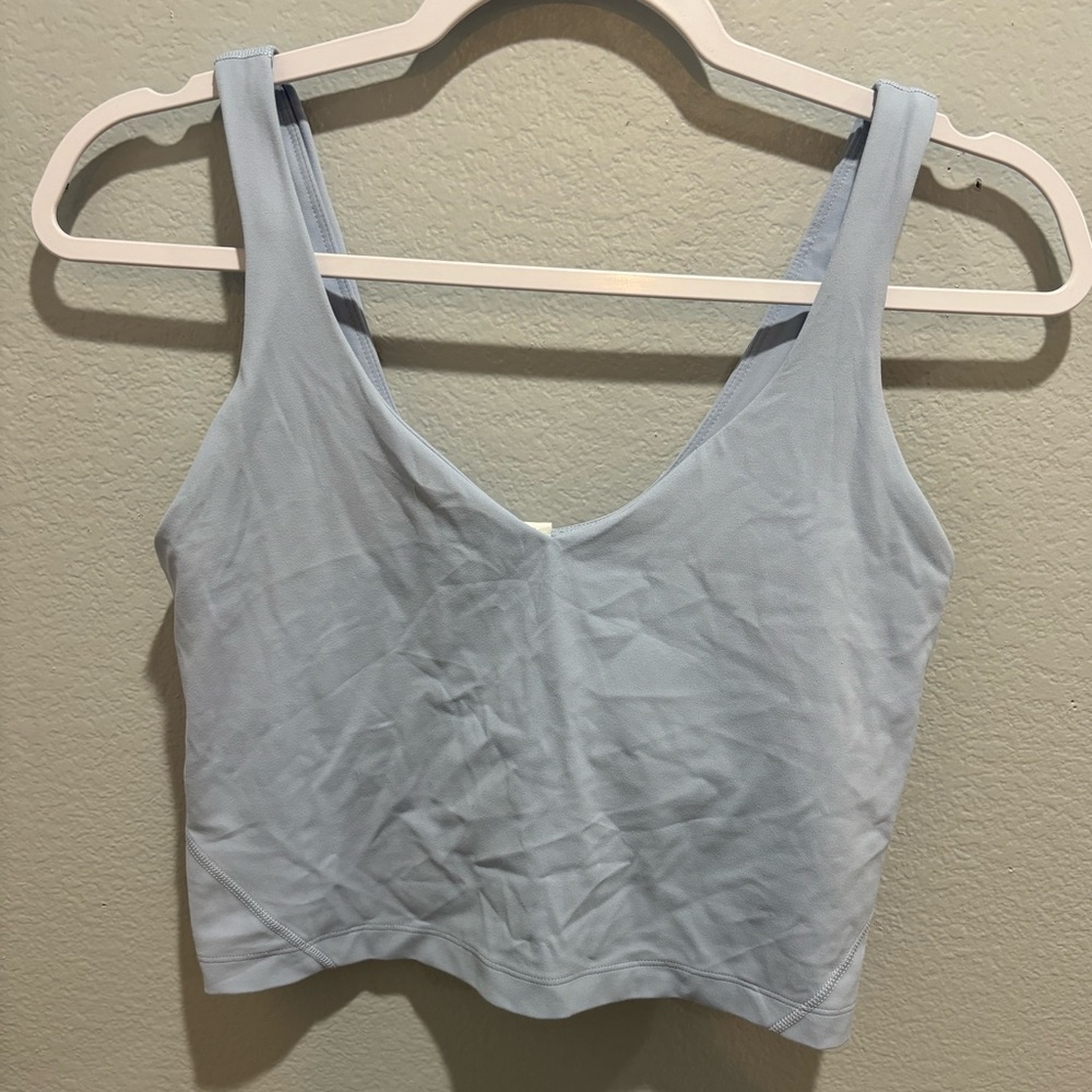 Lululemon Athletica Light Blue Tank Top